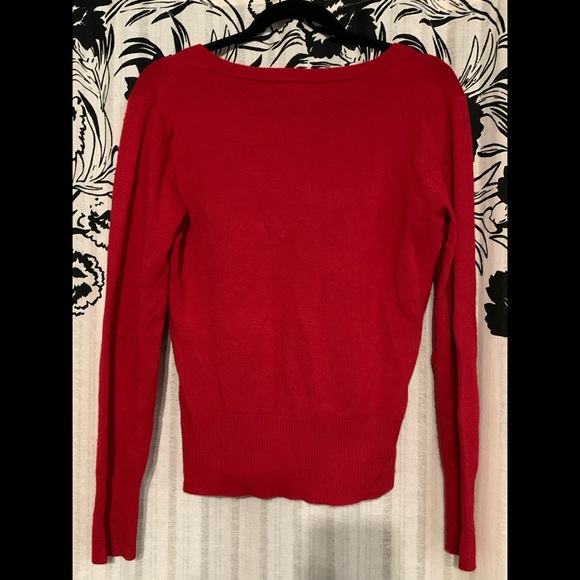 Red cardigan - Picture 2 of 2